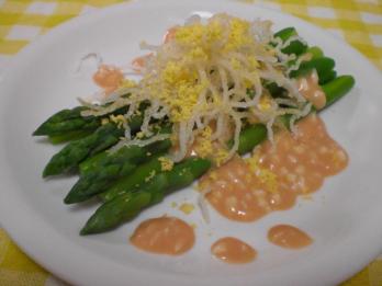 アスパラサラダ写真