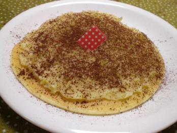 秋のパンケーキ写真