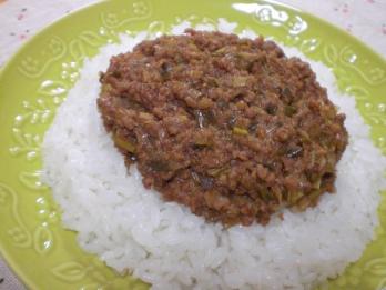 ドライカレー写真