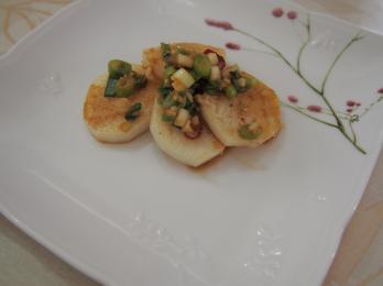 長芋の薬味ソースがけ写真