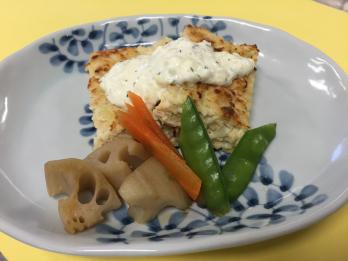 鶏のタルタル焼き写真